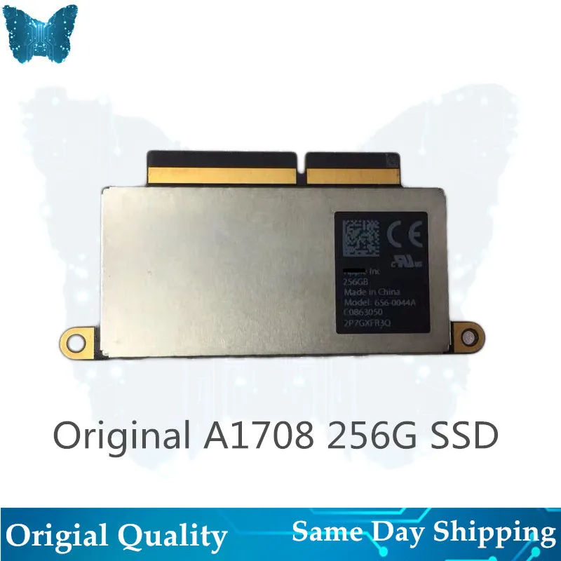 Оригинальный SSD-накопитель A1708 для Macbook Pro Retina 13 3 дюйма 256 ГБ PCI-E 656-0041C 656-0044A 656-0076A EMC