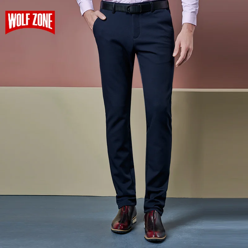 Heißer Verkauf Marke Männer Kleid Hosen Formale Fit Mittlere Business