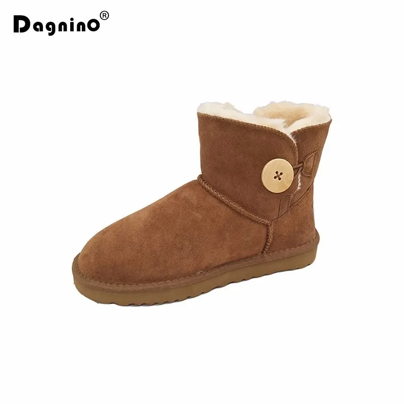 Slippers Shoes Women Shoes Winter Fashion Genuine Leather