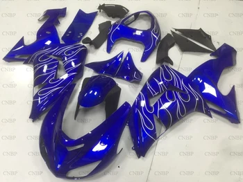 

ZX-10r 2006 - 2007 Body Kits for Kawasaki ZX10r 07 Fairing for Kawasaki ZX10r 07 Blue White Frame Bodywork