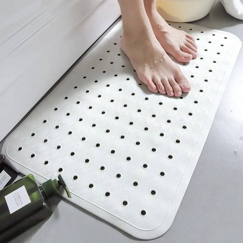 

Soft Massage Waterproof Tasteless Shower Mat AntiSlip PVC Bathroom Mat With Suction Cup Toilet Bathtub Floor Rug Bath Mat Carpet