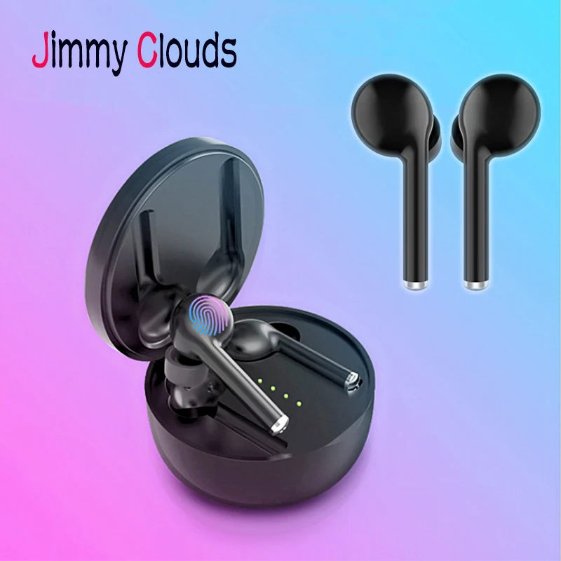 

JIMMY CLOUDS Wireless Bluetooth 5.0 touch control earphone TW40 Business car in-ear Bluetooth headset For iphones xiaomi samsung