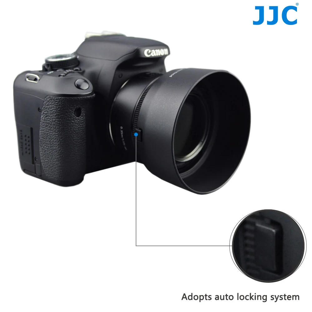 

JJC LH-68 Bayonet Camera Lens Hood for Canon EF 50mm f/1.8 STM Lens replaces Canon ES-68