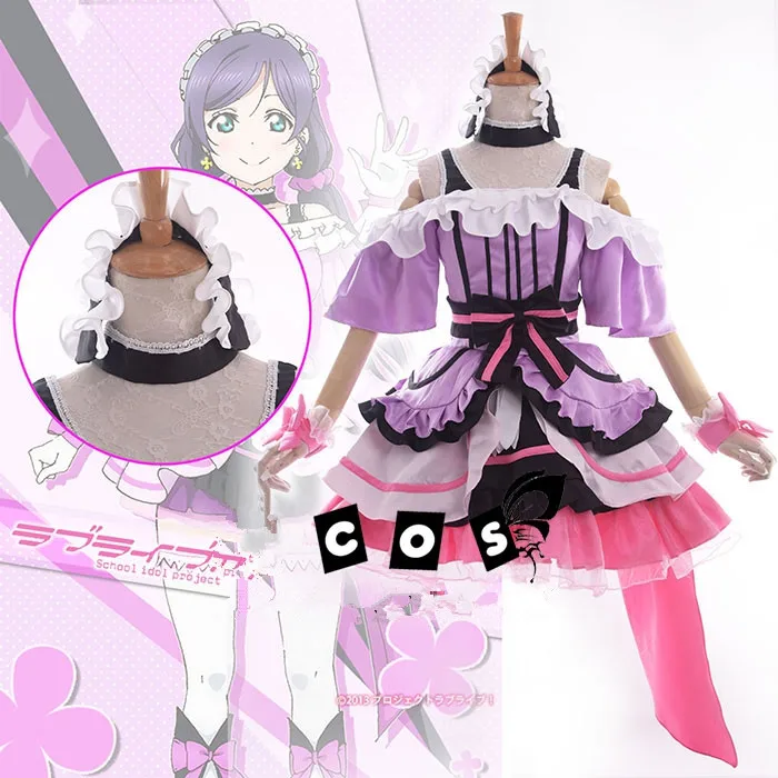 [Настройка] Love Live! Tojo Nozomi Cos SJ Униформа платье Лолита косплей костюм полный