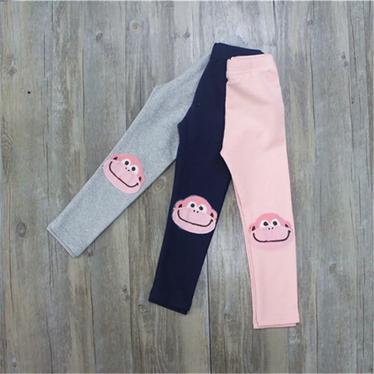 2017 Printed Leggings for Girls Kids Summer Pants Children Spring