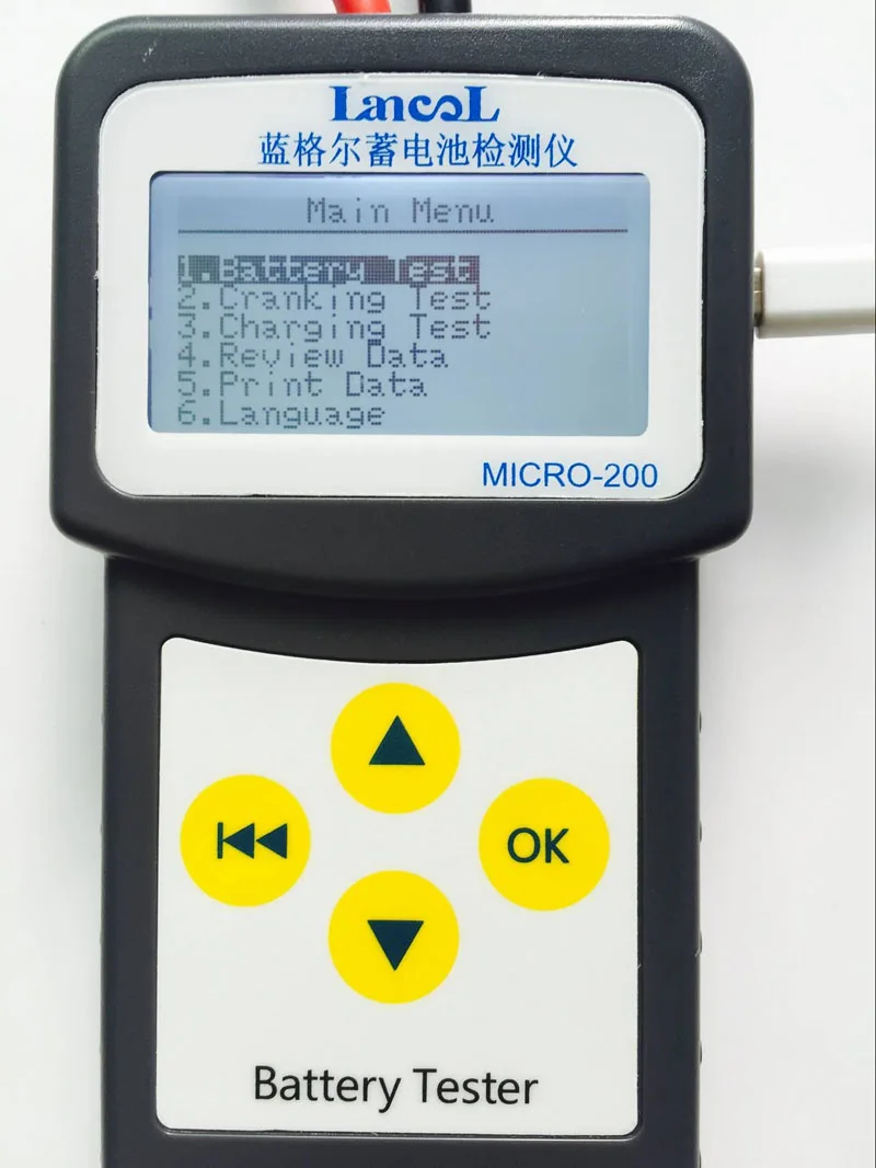 Russian Spanish Multi Languages Automotive 12V Car Auto font b Battery b font Tester 100 2000