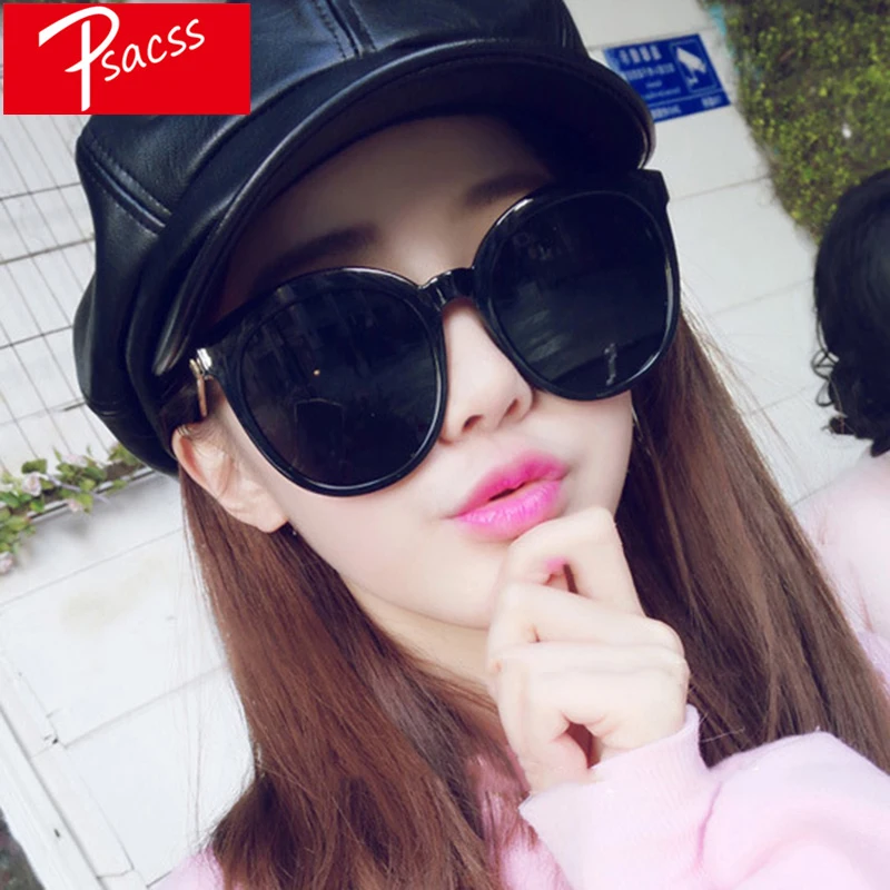 

Psacss 2019 Brand Designer Round Sunglasses Women's Vintage Metal Glasses For Women Mirror Retro Oculos gafas de sol mujer UV400
