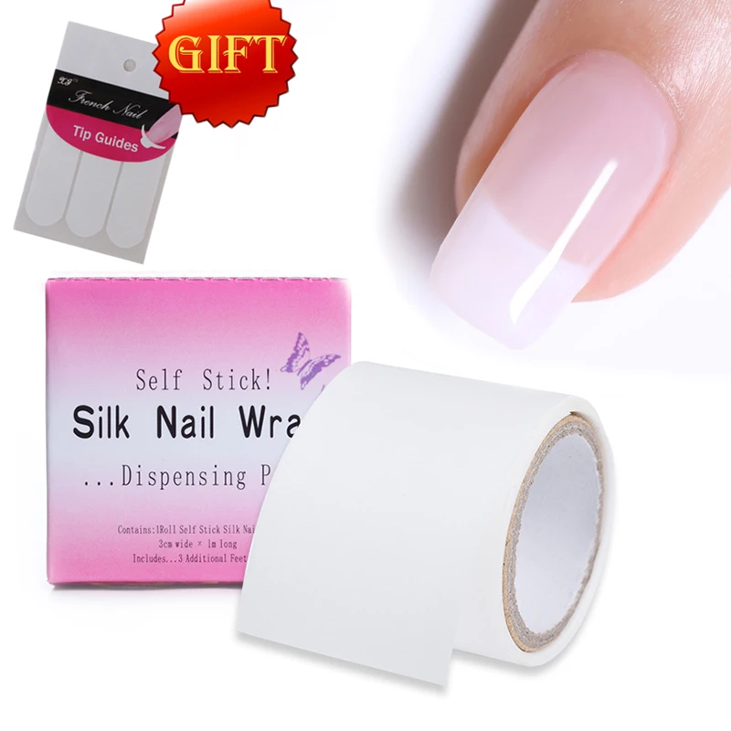 3*100cm Self Fiberglass Adhesive Silk Nail Wrap Reinforce Nail