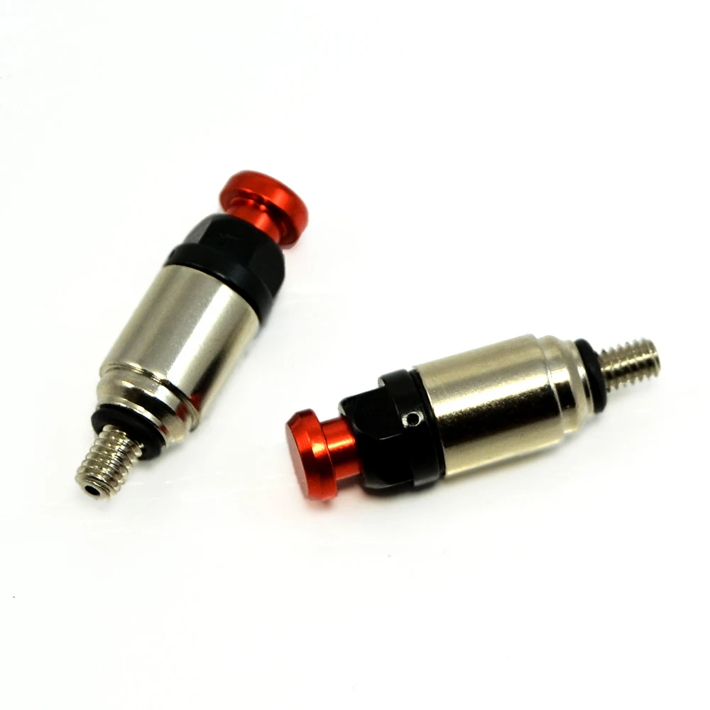 Motorcycle Front Fork Bleeder Air Valves For KTM Motorbikes with M4x0.7