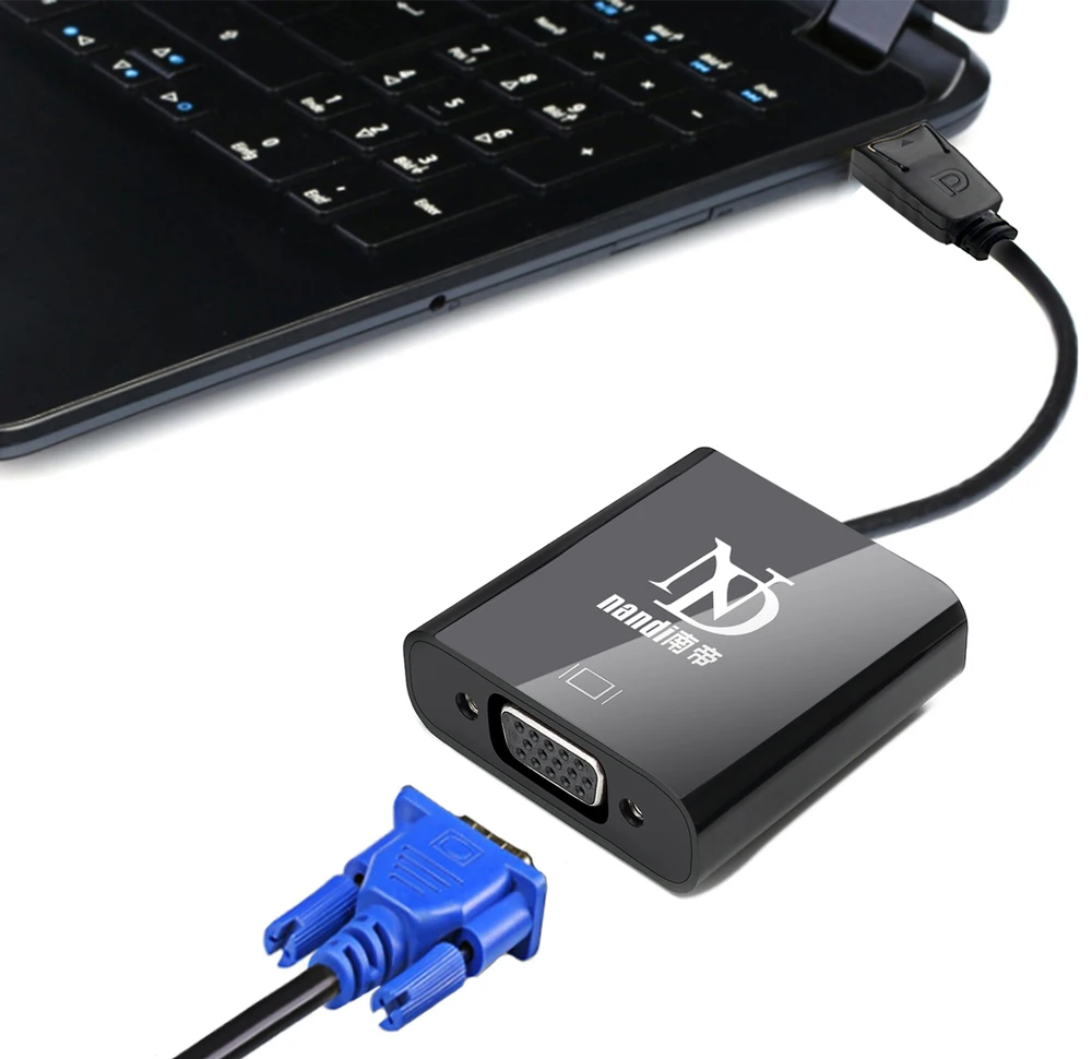 displayport to vga converter DP TO VGA cable Male to Female 1.1 Version