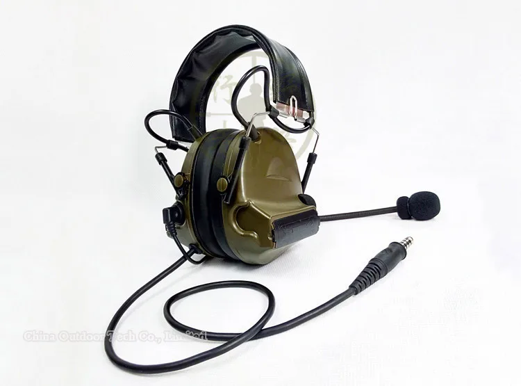 Redução de Ruído com a Orelha-copo Tactical Elemento Artes Tático Comtac ii Headset Microfones Headsets Táticos z. 8 Fones de Ouvido tático & Acessórios