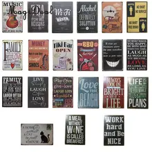 

MagiDeal Metal Tin Sign Art Plate Poster Cafe Bar Pub Vintage Plaque Decor Slogan 82 for Wall or Door Decoration