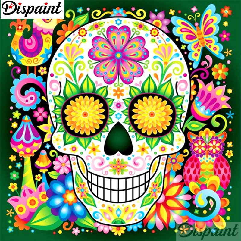 

Dispaint Full Square/Round Drill 5D DIY Diamond Painting "Taro flower" Embroidery Cross Stitch 3D Home Decor Gift A10864