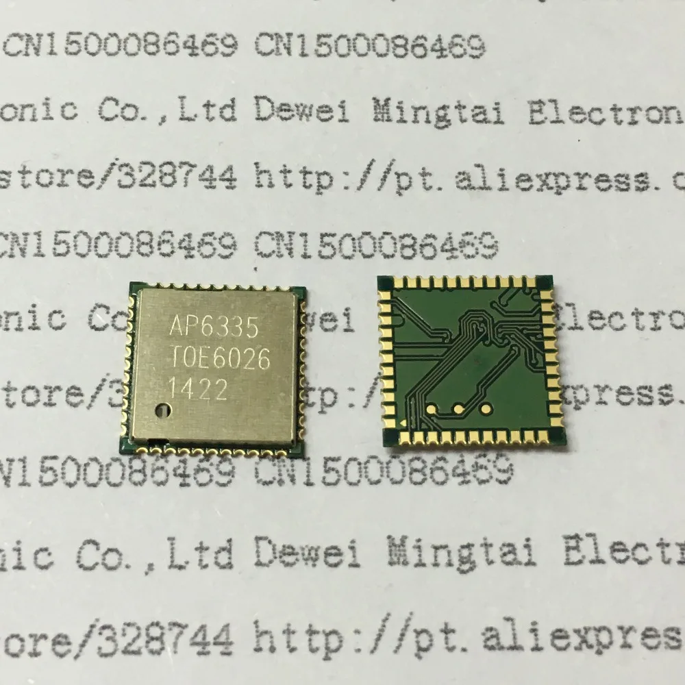 

2PCS/LOT WIFI AP6335 AMPAK LGA44