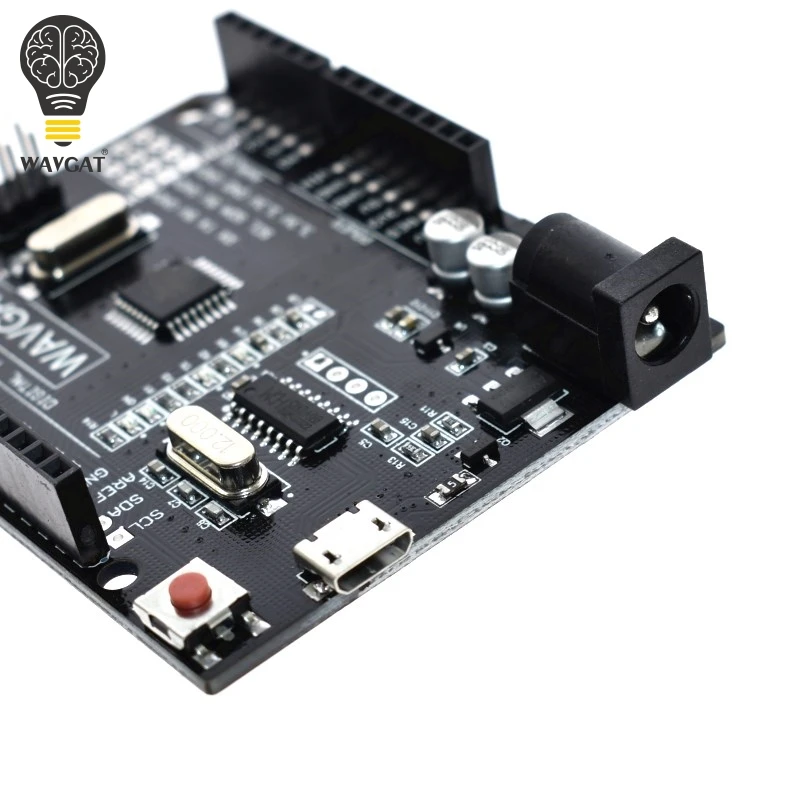 WAVGAT для Arduino UNO R3 макетная плата высокого качества UNO R3 CH340G для ATMEGA328P 16 МГц ATMEGA328P-AU