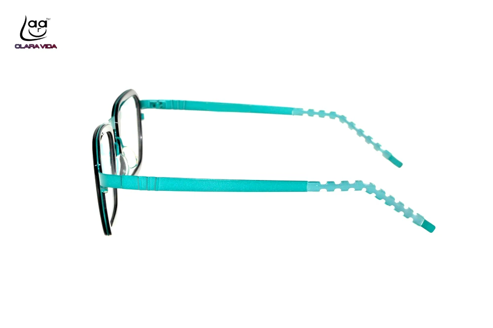 Новинка 2017 дизайнерская зеленая негабаритная Волшебная оправа для очков Clear Vida