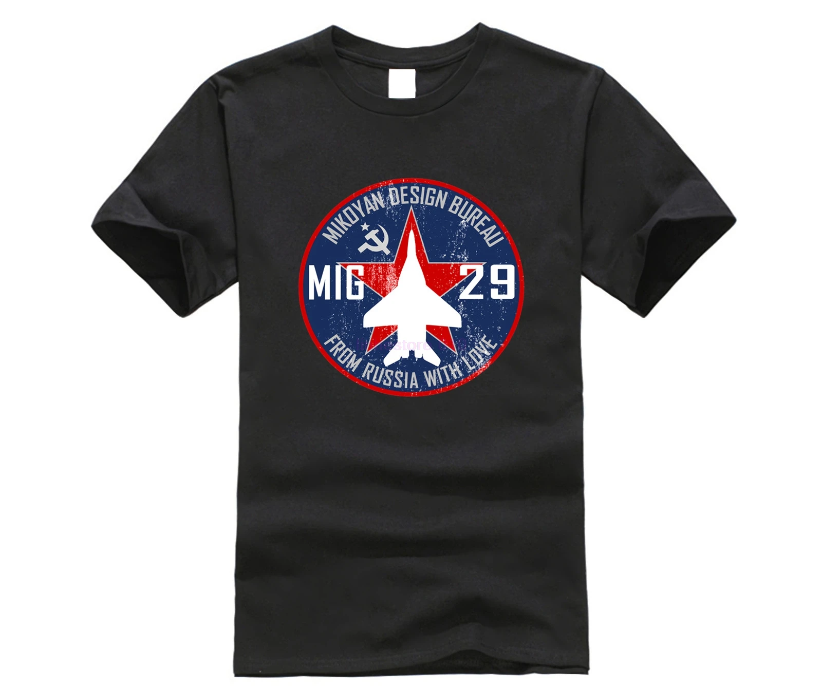 GILDAN 2019 CCCP Мужская рубашка Mig29 из России с Love Jet футболка для борьбы | одежда