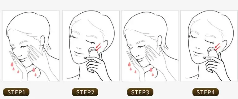  1 MHz ultrasonic body nursing facial skin beauty machine ultrasonic regeneration wrinkles to elimin