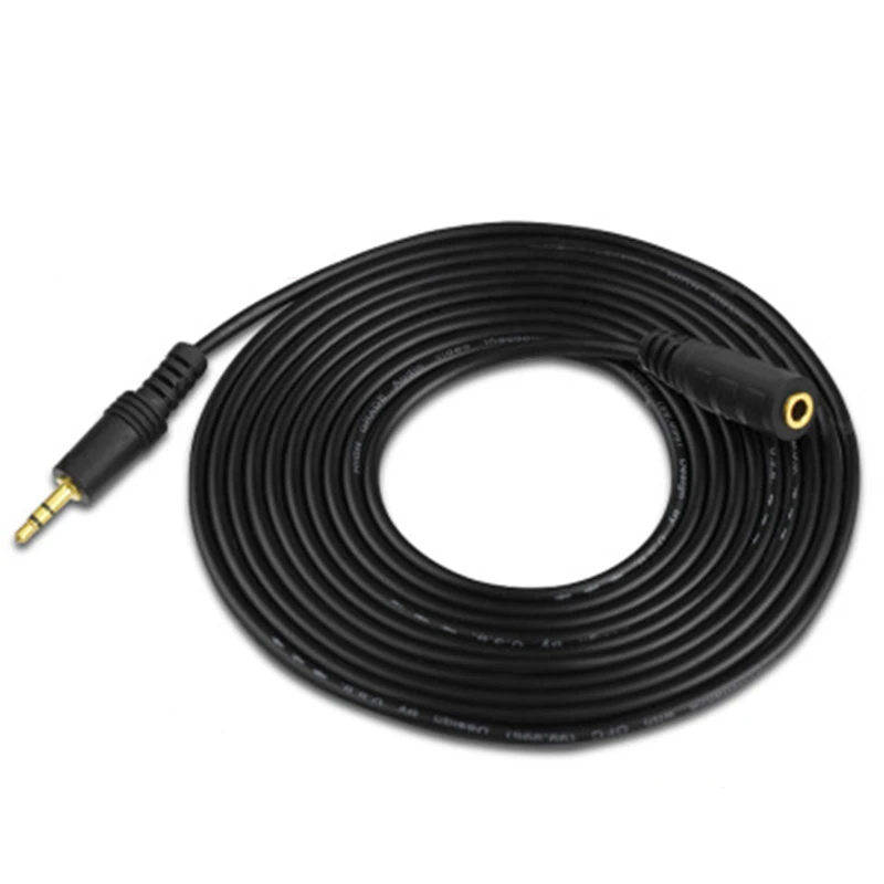 Trumsoon Male to Female 3.5mm Extension Cable Audio AUX Cord for PC Laptop MP3 Speaker Phone Car Earphone