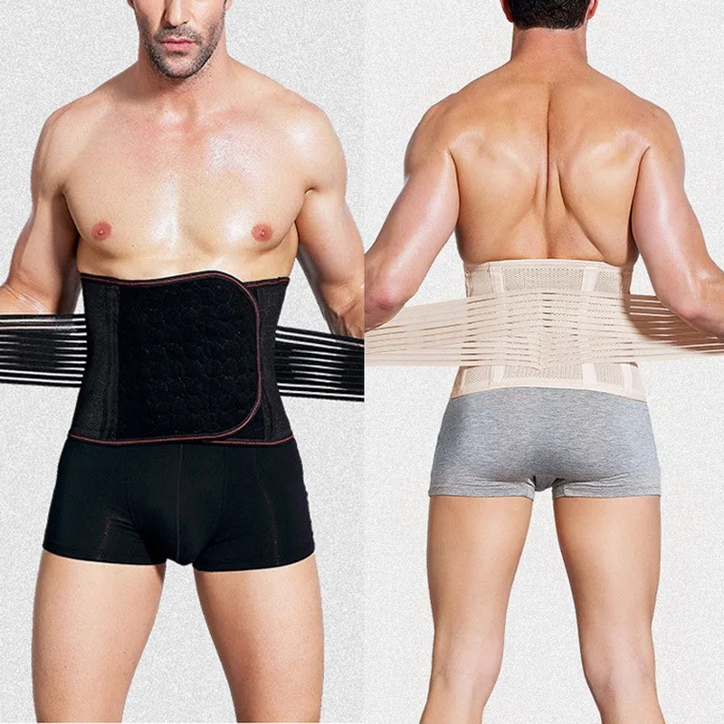 Hot Men Waist Support Abdominal Underwear Slimming Belt Waist Banding