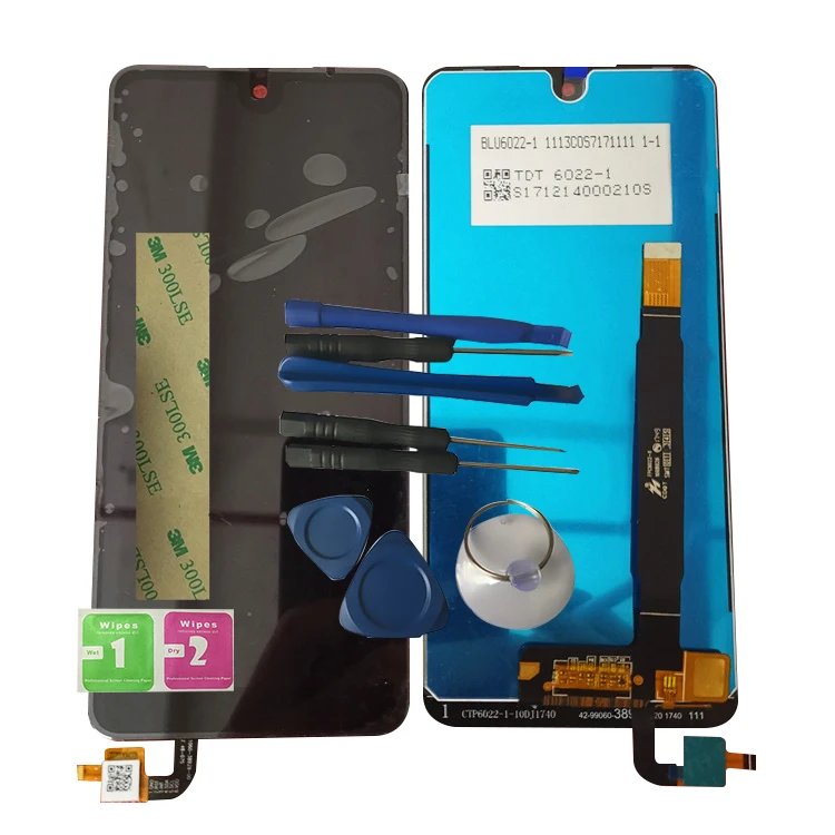 

RYKKZ For Wiko View 2 LCD Display With Touch Screen Digitizer Assembly Replacement With Tools