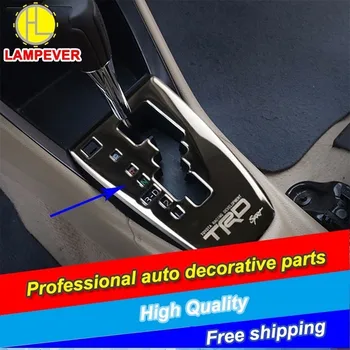

Car-styling Gear Panel Stick Cover Decoration Trim For Toyota Vios 2014-2017 gaer panel Holder covers trim car Accessories