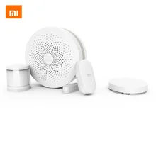 Xiaomi умный дом комплект безопасности человеческого тела Датчик шлюз версия 2 окна двери датчик беспроводной переключатель штекер контроллер