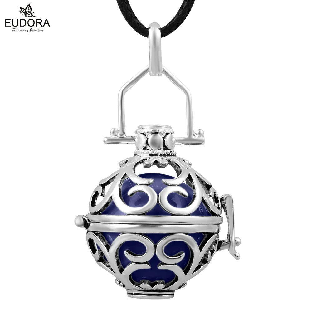 Eudora ожерелья для мам 18 мм подвеска Гармония медная металлическая клетка с