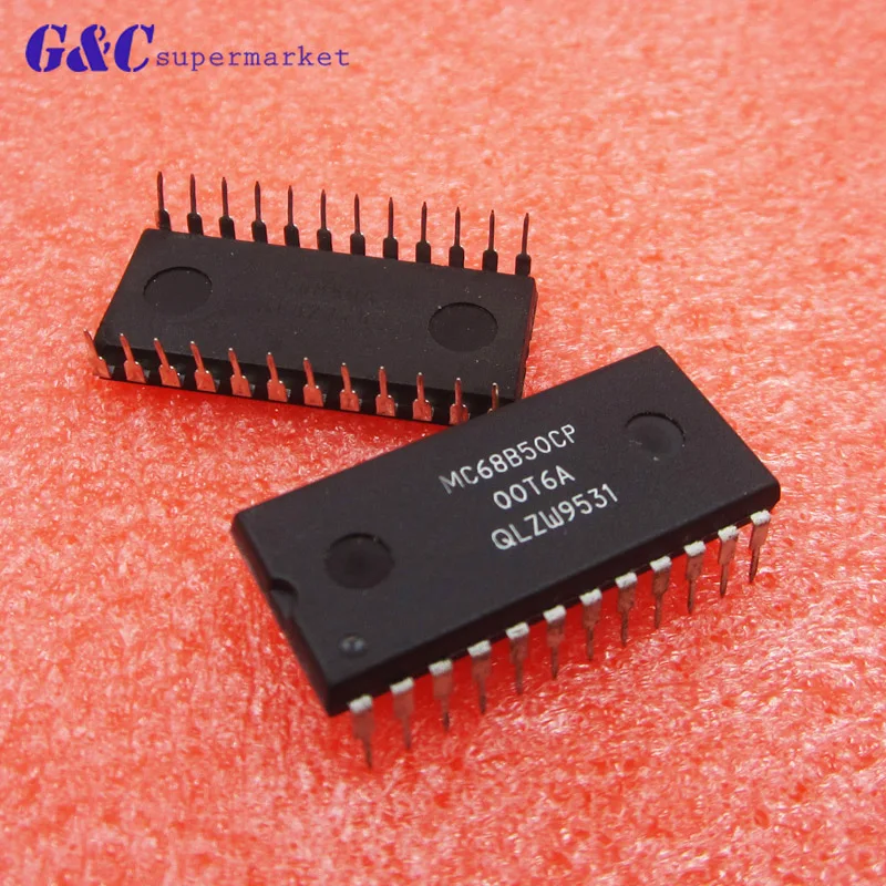 1/5PCS MC68B50CP 68B50 DIP-24 GOOD QUALITY
