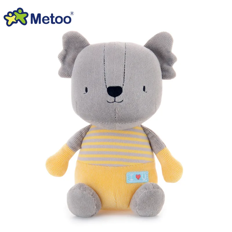 Metoo Doll Kawaii Cute Sweet Rabbit Soft Cartoon Animals Plush Stuffed Toys For Girls Baby Kid Children Christmas Birthday Gift