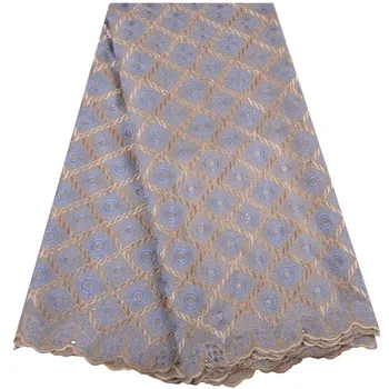 

High Quality Swiss Voile Lace With Rhinestones African Voile Swiss Lace Fabric African Swiss Cotton Voile Lace Fabric A1361