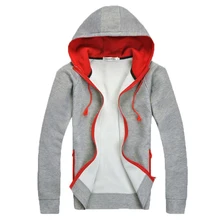Hot! neue herbst langarm Casual Reißverschluss mens hoodies 2016 Mode Männer Hoodies Sweatshirt Einfarbig Sweatshirt Hoodies Männer