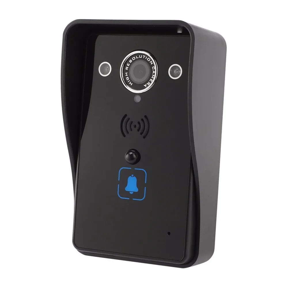 

Practical 120 Degree Angle WIFI Video Doorbell Wireless Doorbell Audio Video IR Camera Door Intercom WiFi Remote Security Bell