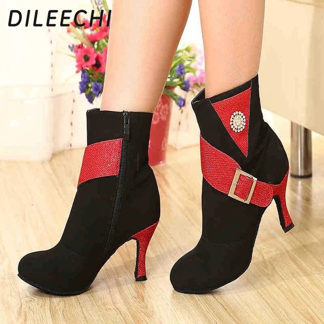 Buy DILEECHI modern dance boots Women's Ballroom