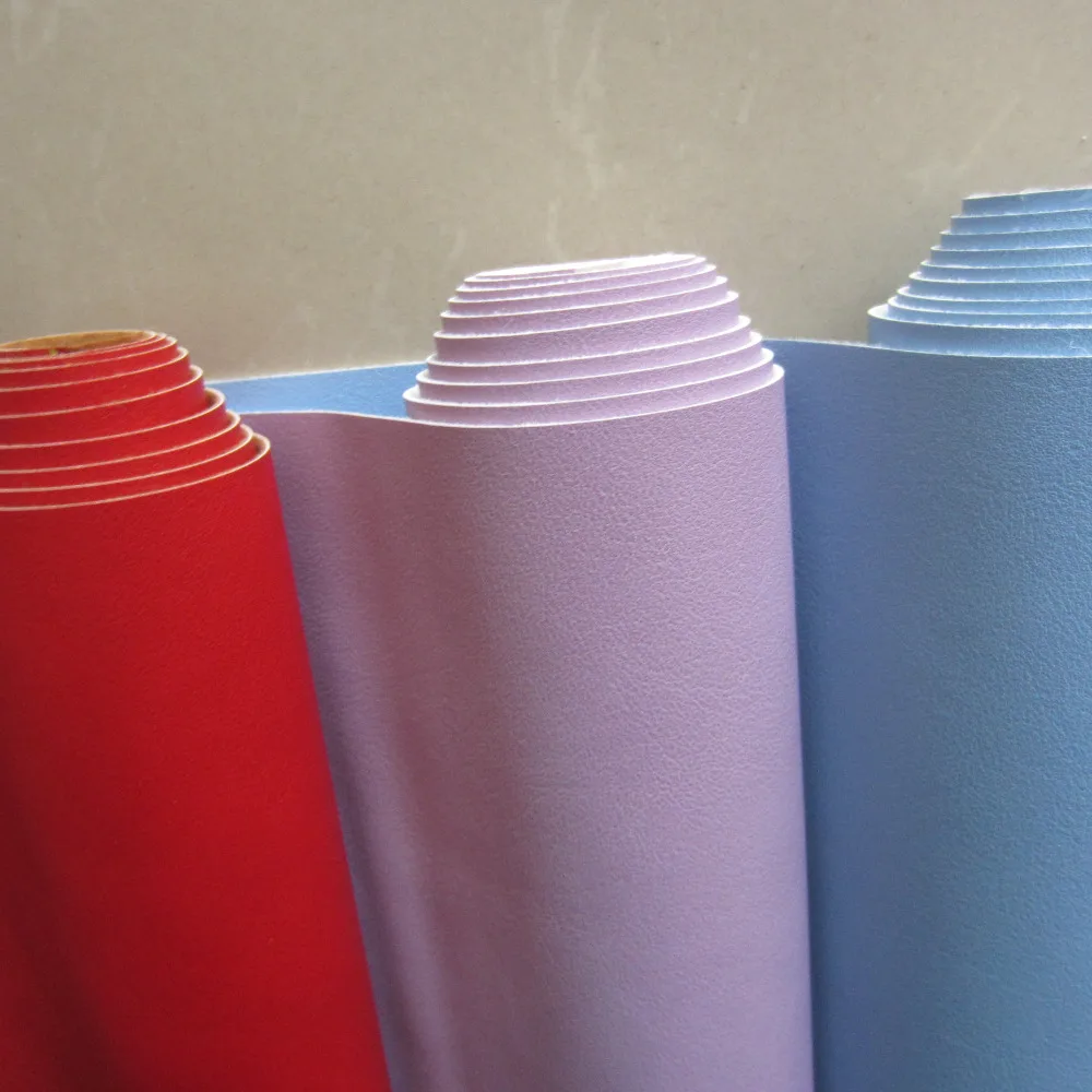 30x134cm mini roll PU Artificial Leather synthetic leather fabric faux