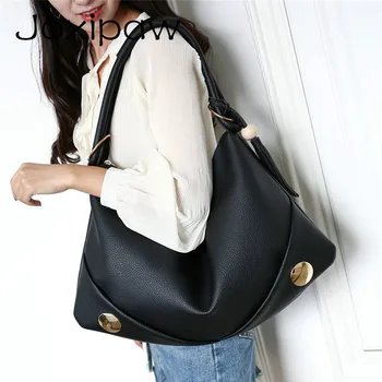 

Tassel Women Shoulder Bag Female Hobos Bags High Quality Litchi PU Leather Casual Tote Bag Famous Ladies Handbags Torba Na Ramie