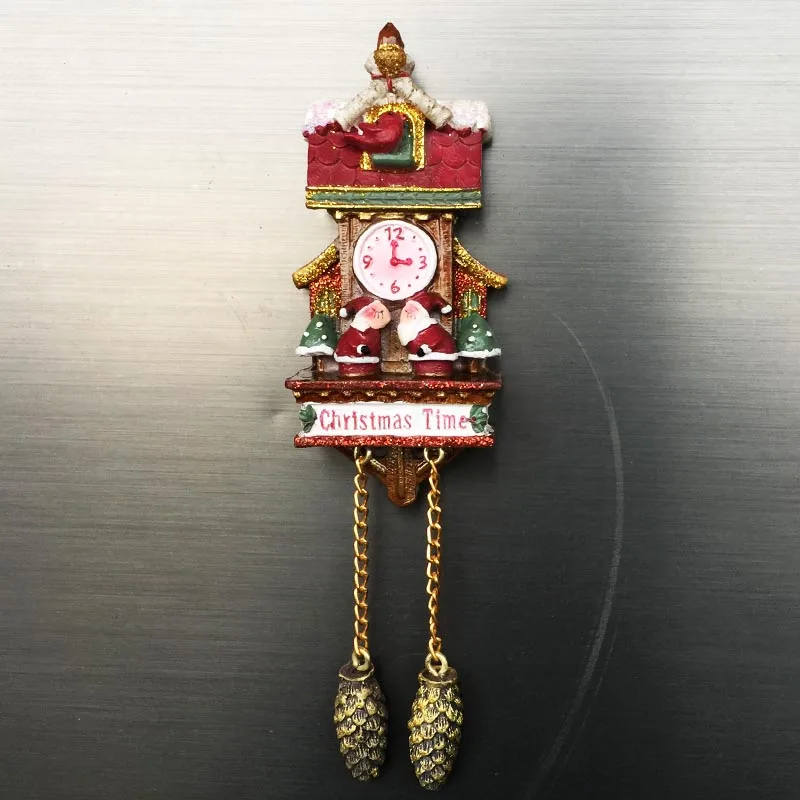 

Cuckoo Clock Shaped Refrigerator Sticker Creative Germany Switzerland Landscape Fridge Magnet Home Decor Gift Drop Shipping