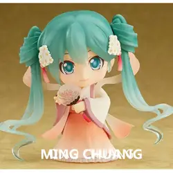 Nendoroid Hatsune Miku версия может изменить лицо A-heung Mid-осенний Мун торт #539 ПВХ 10 см фигурка Модель Кукла коробка J274