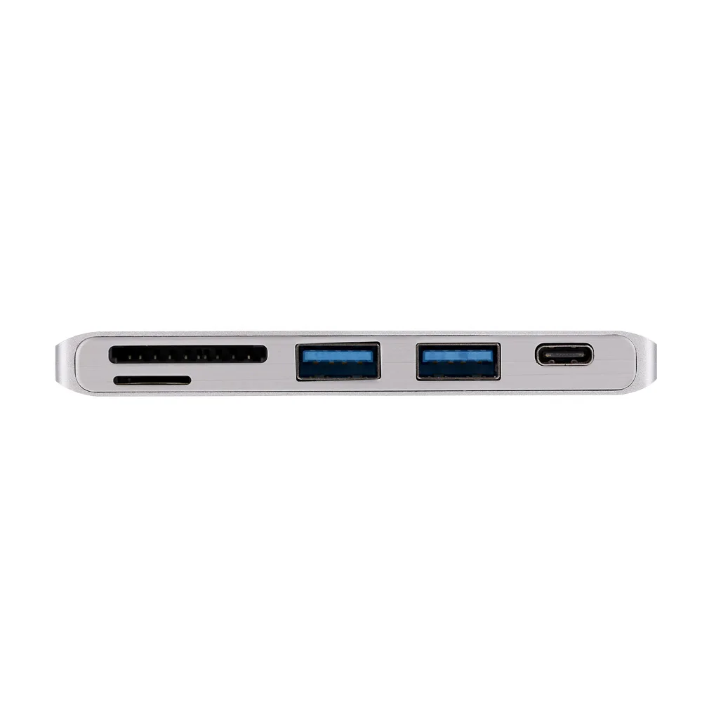 Концентратор type-C адаптер USB 3,0 Combo/tf-карта для MacBook Pro 5 в 1 Multiport