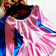 Горячие продажи С Длинным рукавом Детское Балета Купальник Балетное Платье Для Детей Профессиональная Балетная пачка Гимнастика Купальник J-0629