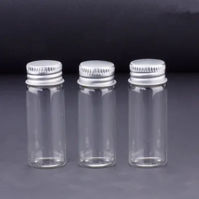 50pcs/lot Promotion10g Empty Makeup Tool 10ml Glass Sample Bottle With Aluminium Cap 1/3OZ Cosmetic Pot Refillable Jar | Красота и