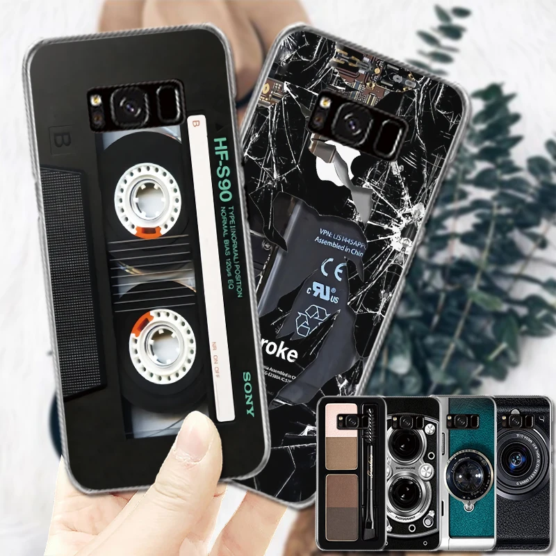 Мягкий силиконовый чехол для телефона Samsung Galaxy S4 S5 S6 S7 Edge S8 S9 S10 Plus S10e Note 4 5 8 9 с