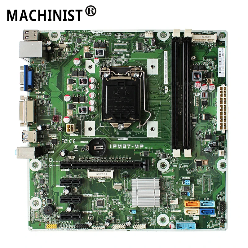 IPM87 MP Оригинальная для HP Pavilion 550 153W H87 настольная материнская плата LGA 1150 DDR3 707825 001