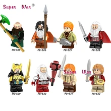 50 шт. Властелин колец Bain Balin Gandalf Thranduil строительные блоки модели Кирпичи Детские игрушки