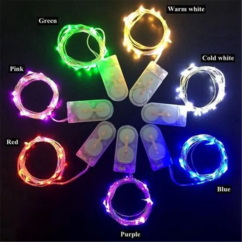 Battery Ed Micro Led String Light 10 Leds 4ft 1m Ultra Thin Battery Ed Micro Led String Light 10 Leds 4ft 1m Ultra Thin Silver Wire Rope Lights For Trees Wedding Parties Jar Bedroom In Lighting Strings From