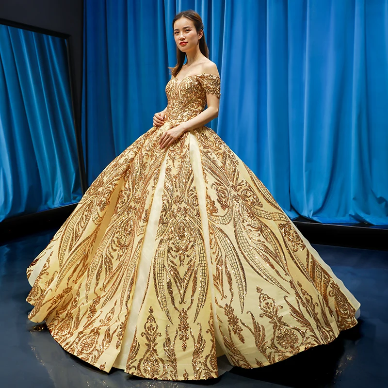 2019 Attractive Ball Gown Prom Dresses 