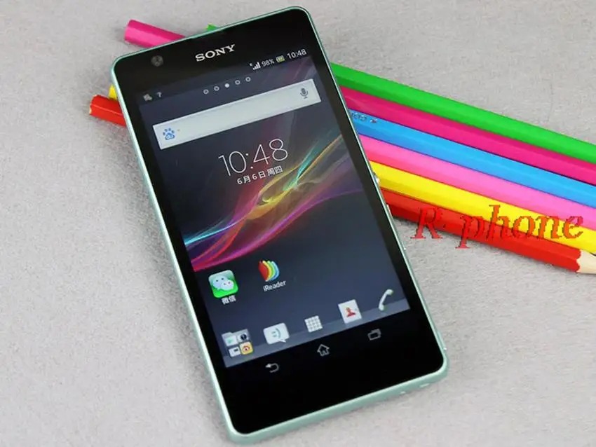 Оригинальный мобильный телефон Sony Xperia ZR M36h C5502 C5503 3G 4G разблокированный Wi Fi GPS 4 55