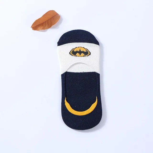 Летние Стильные Классические носки с Суперменом, Бэтменом, капитаном США и героями мультфильмов; носки с супергероями для мужчин и женщин - Цвет: 5