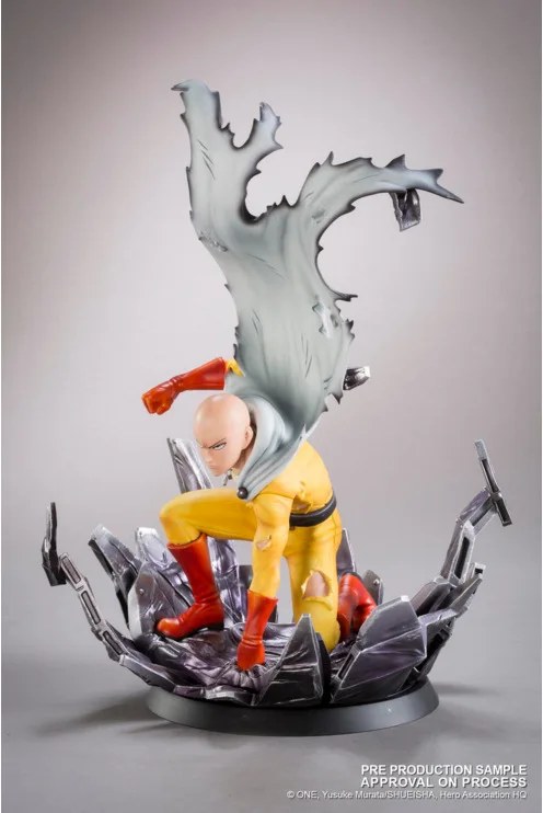 10-25 см аниме ONE PUNCH MAN Saitama оригинальная статуя ПВХ фигурка модель игрушки Кукла Коллекция Рождественский подарок figma