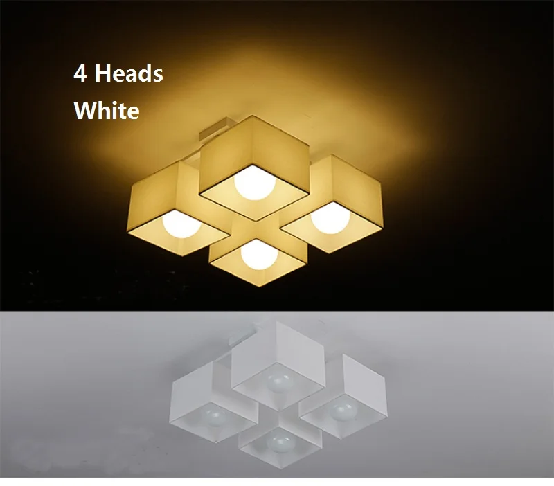 4 lights white color